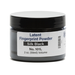 Silk Black Fingerprint Powder 2 oz 59ml 