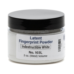 Indestructible White Fingerprint Powder 2 oz 59ml