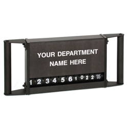 Hand-Held Rotary ID Sign