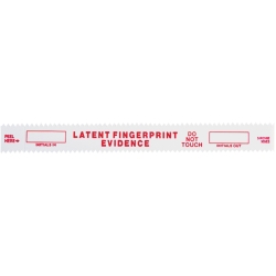 Latent Fingerprint Evidence ID Strips