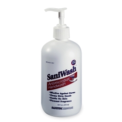 SaniWash Antimicrobial Handwash16 oz pump
