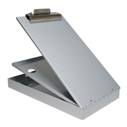 Two Compartment Aluminum Clipboard