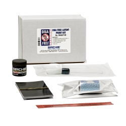 DNA Free Fingerprint Lifting Kit with Fiberglass Brush