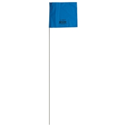 Blue Evidence Marking Flags