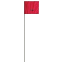 Red Evidence Marking Flags