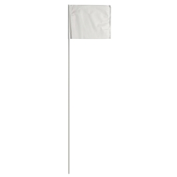 White Evidence Marking Flags