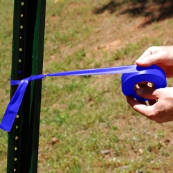 Blue Crime Scene Flagging Tape 1 3/16 inch x 300 ft