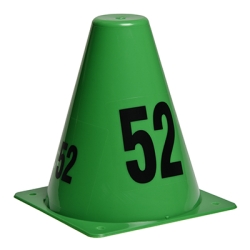 Green Sirchmark Evidence Marking Cones