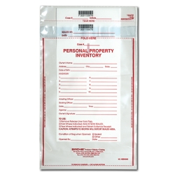 Personal Property Inventory Bag 9 inch x 12 inch (100 each)