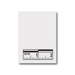Photo ID Markers with 2 cm scale (blank) 200 each