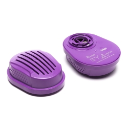 P100 Filter (99.7% of airborne particles)