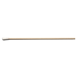 Sterile Cotton Swabs with wood handle, 6 inch (100 packs of 2 each)