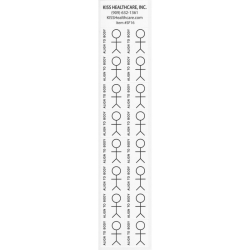 Wound Guide Stick Figures (pack of 100)