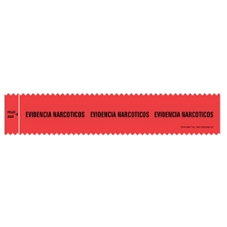 Evidence Integrity Strips Red (EVIDENCIA NARCOTICOS)