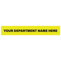 Yellow SIRCHMARK Evidence Tape with Custom Imprint 108 ft
