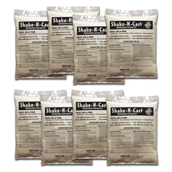 Shake-n-Cast Hardcore Dental Stone Buff Kit - Set of 8