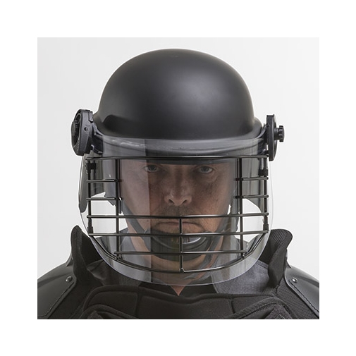 Wire Guard Face Shield for Premier JCR100 Series Riot Hemet by Sirchie