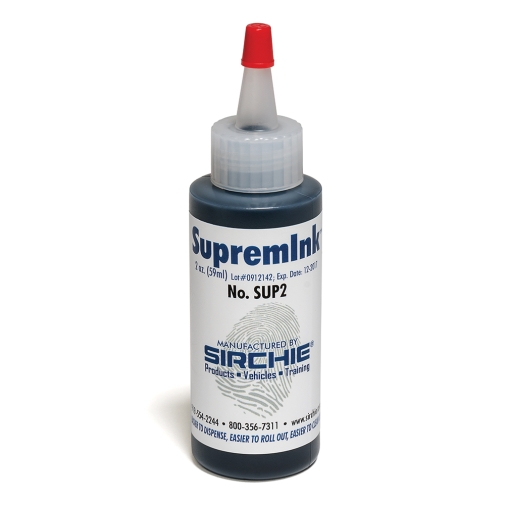 SupremInk Fingerprint Ink 2 fl oz, Fingerprint Ink, Forensic Supplies