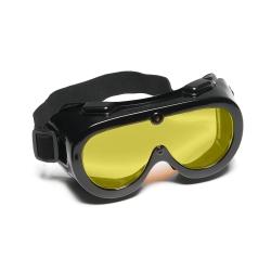 Yellow Barrier Filter Goggles w/Strap