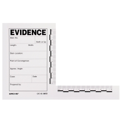 Bloodstain/Evidence Template - Open Scale - Set of 16