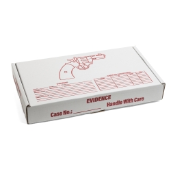 Gun Evidence Boxes 14 3/4 inch x 7 7/8 inch x 2 1/4 inch (Set of 25)