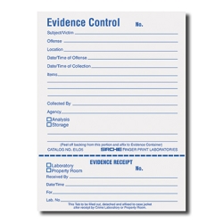 Evidence Control Labels