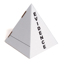 Crime Scene ID/Evidence Pyramid Markers