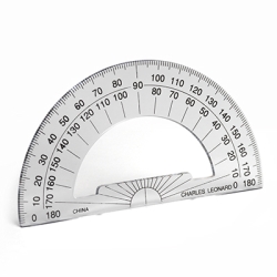 Zero Edge Protractor, 1 each