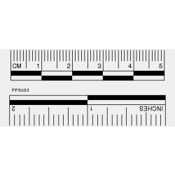 Photo Evidence Reference Scale Labels 2 Inch Roll of 150