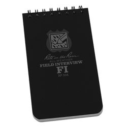 All-Weather Field Interview Notebook, 3 x 5