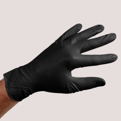 Black Nitrile Gloves