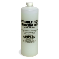 Fluorescent Invisible Skin Marking Ink (Pass In-Pass Out) 32 oz