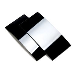 Black Rubber/GEL Fingerprint Lifters 2 inch x 4 inch (12 each)