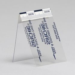 Transparent 1 1/2 inch x 2 inch Hinge Lifter (24 each)