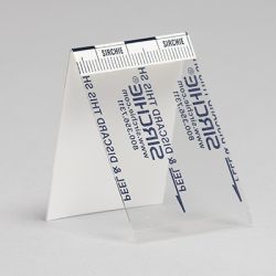 White 1 1/2 inch x 2 inch Hinge Lifter (24 each)
