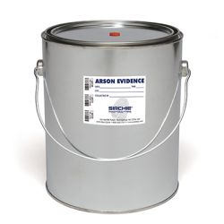 Arson Evidence & Solid Material Evidence Collection Containers - 1 Gallon, set of 10