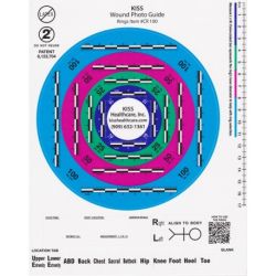 Circular Wound Guide, 10-100 sq.cm rings (pack of 100)