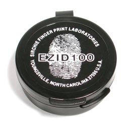 1 5/8 inch Diameter Ceramic Pocket Fingerprint Pad
