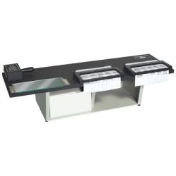 Double Cardholder Fingerprint Taking Outfit w/PrintMatic Roller and Slab