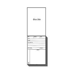 Gloss White/Sketch Card Pad 5 1/2 inch x 8 1/2 inch