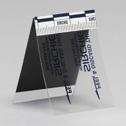 Black Write-On Tab Lifter 1 1/2 inch x 2 inch (24 each)