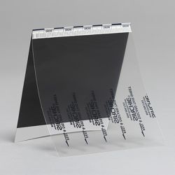 Black Write-On Tab Lifter 4 inch x 4 inch (12 each)