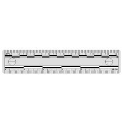 6 inch White Photo Evidence Scales | Forensic Measurement | Forensic ...