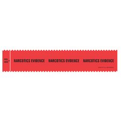 Evidence Integrity Strips Red (NARCOTICS EVIDENCE)