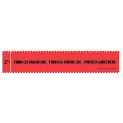 Evidence Integrity Strips Red (EVIDENCIA NARCOTICOS)