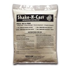 Shake-n-Cast Buff Hardcore Dental Stone Kit