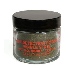 Visible Stain Detection Powder (Green/Aqua) 2 oz