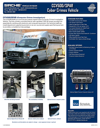 CCV500/SPAR sheet