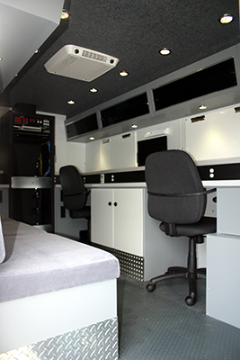 two workstations at desktop
