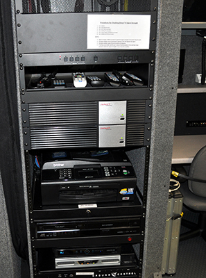 equipment rack